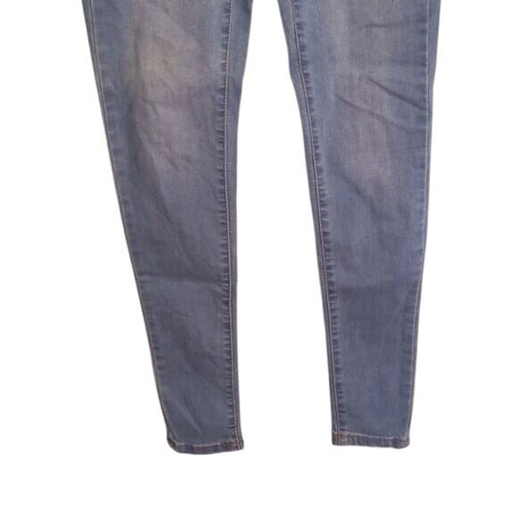 SO Size 7 Jeggings Jeans Womens High Rise Skinny Light Wash Blue - Picture 3 of 11